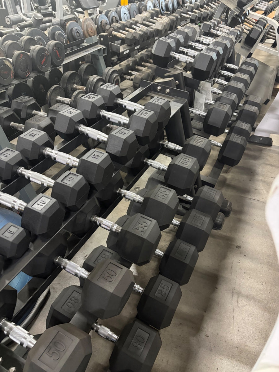 5-100 Dumbell Set - Hex