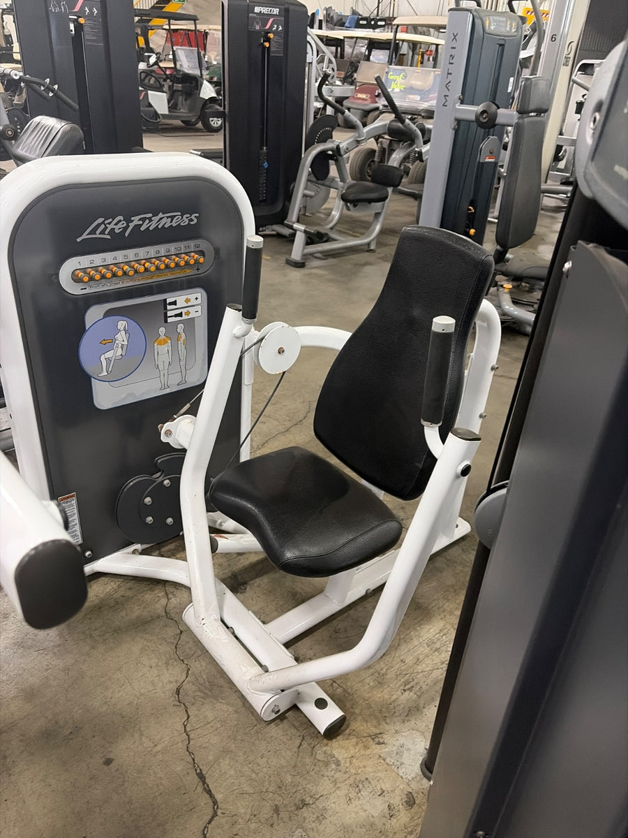 Chest Press (White - Lighter Weight Stack)