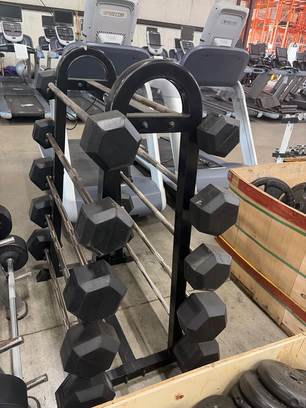 Fixed Barbells - 10-110 with Rack