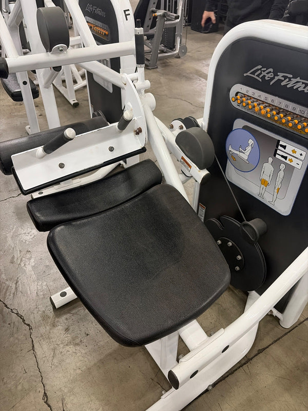 Seated Leg Curl (White - Lighter Weight Stack)