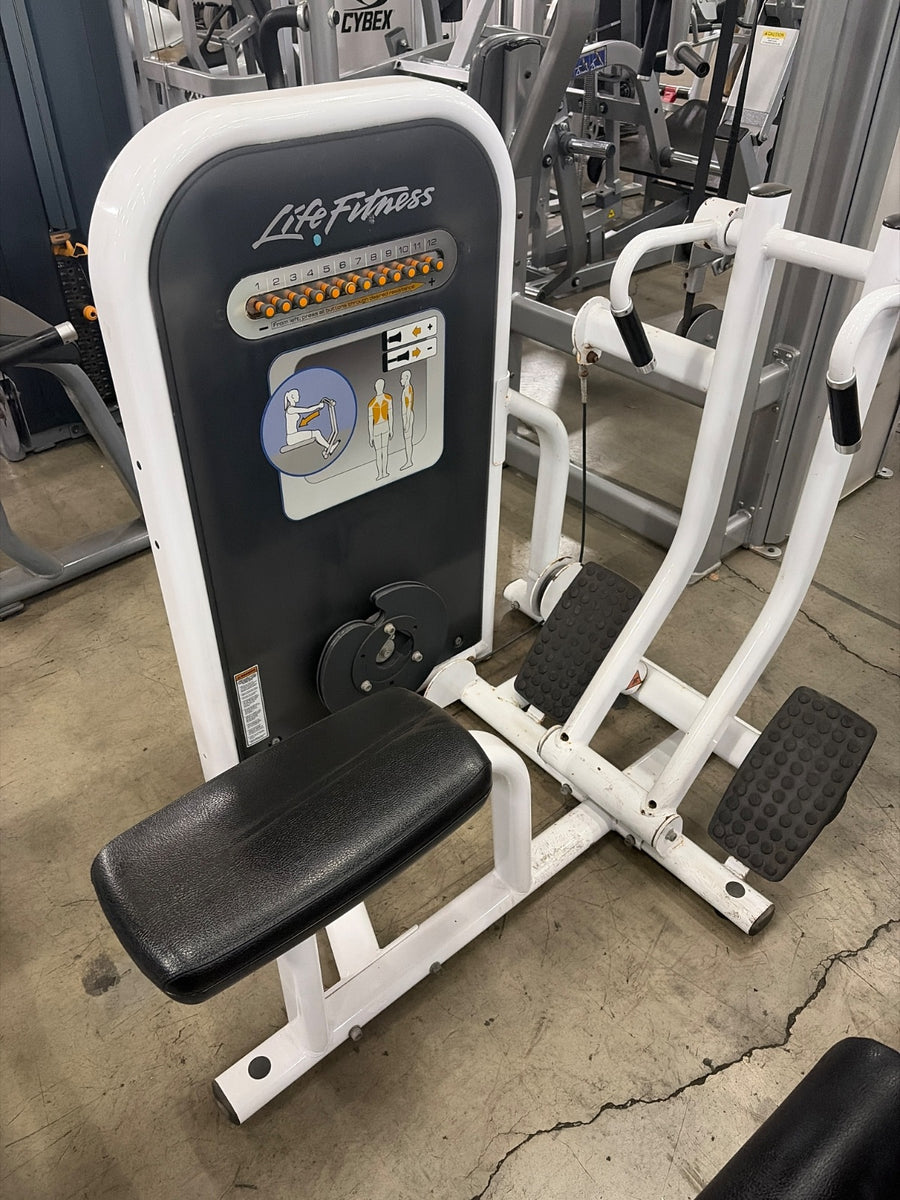 Seated Row (White - Lighter Weight Stack)