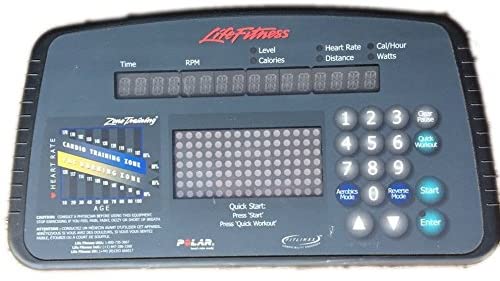 Life Fitness CT 9500 HR CT9500HR 9500HRR Elliptical Display Console