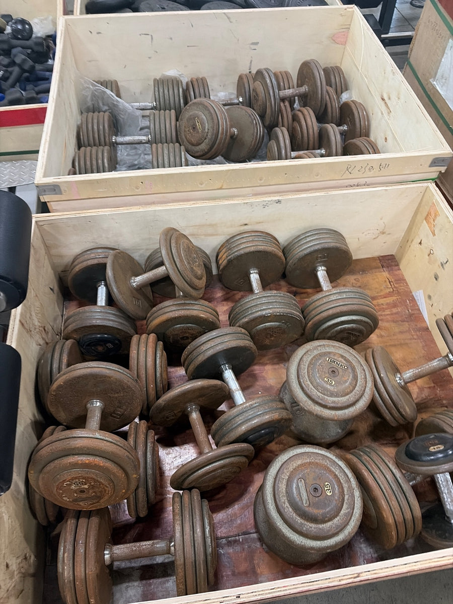 5-100 Dumbell Set - Hex