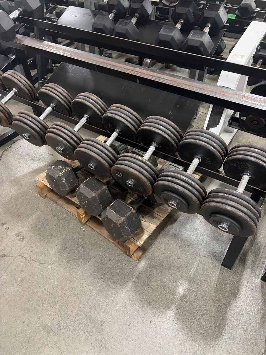 5-100 Dumbell Set - Hex