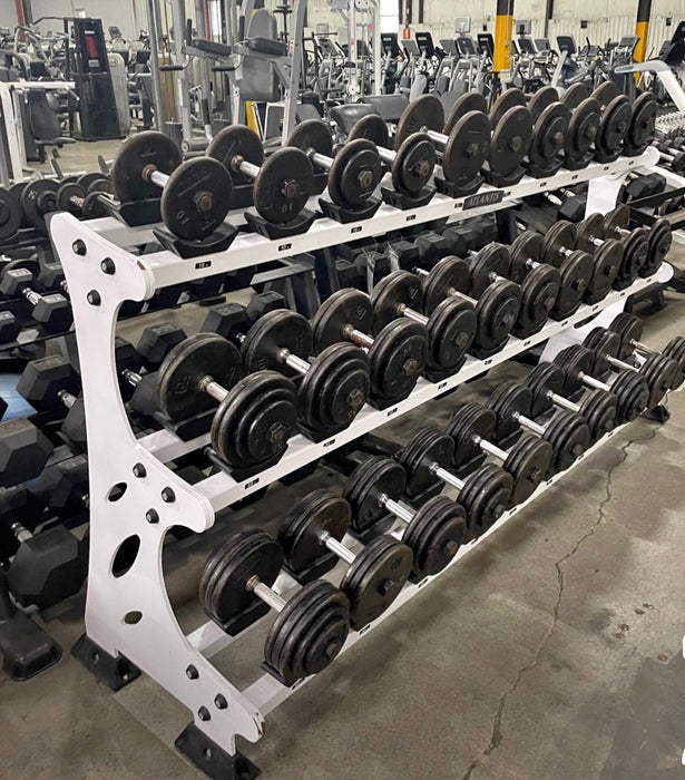 5-80 Dumbell Set - Steel Plated