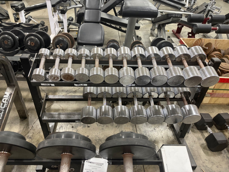 Chrome Dumbbells