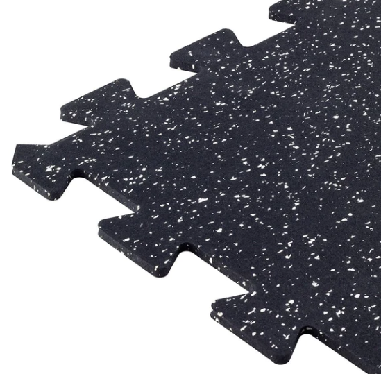 High Quality Gym Flooring 2' x 2' - Interlocking Tiles (8mm)